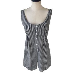 RARE Christy Dawn Ruby Gingham Romper